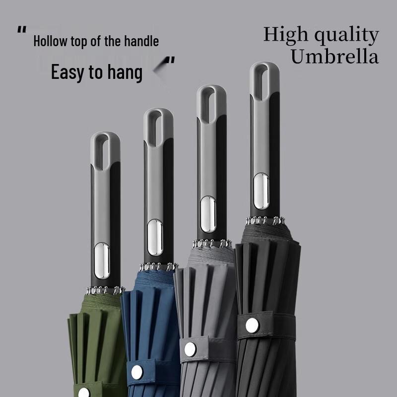 MAYDU 16-Rib Large Business Folding Umbrella