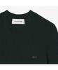 LACOSTE Women'S Ribbed Merino Wool Short Sleeve Sweater Af4146-55N Yzp