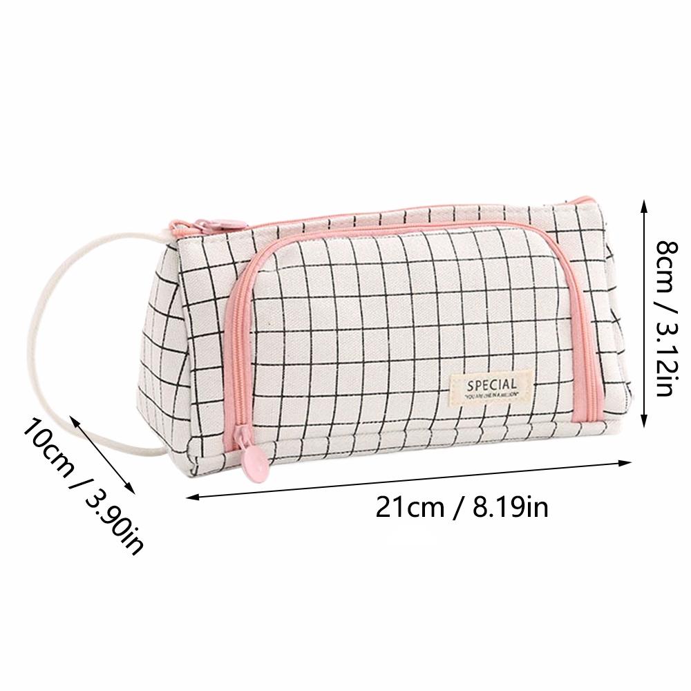 Multifunctional Pencil Case Multi Layer Large Capacity Pen Storage Supplies Pen Box Kawaii Pencil Bag Stationary School Supplies