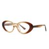 Fashion Oval Cat's Eye Frame Sunglasses Gradient Color Eyeglasses Women Luxury Designer Outdoor Fishing Travel Sun Glasses UV400