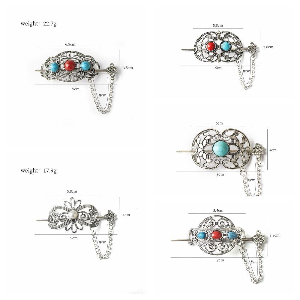 Ethnic Style Retro Hairpin Ancient Style Hanfu Headwear Hair Sticks for Long Hair New Chinese Style Alloy Hair Accessories Women