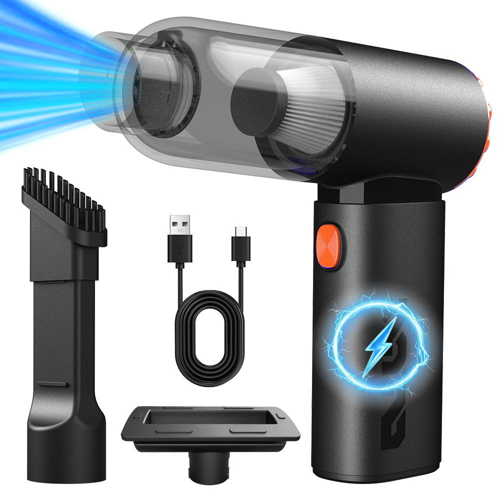 Car vacuum cleaner brushless micro mini household compact portable home car car handheld wireless charging