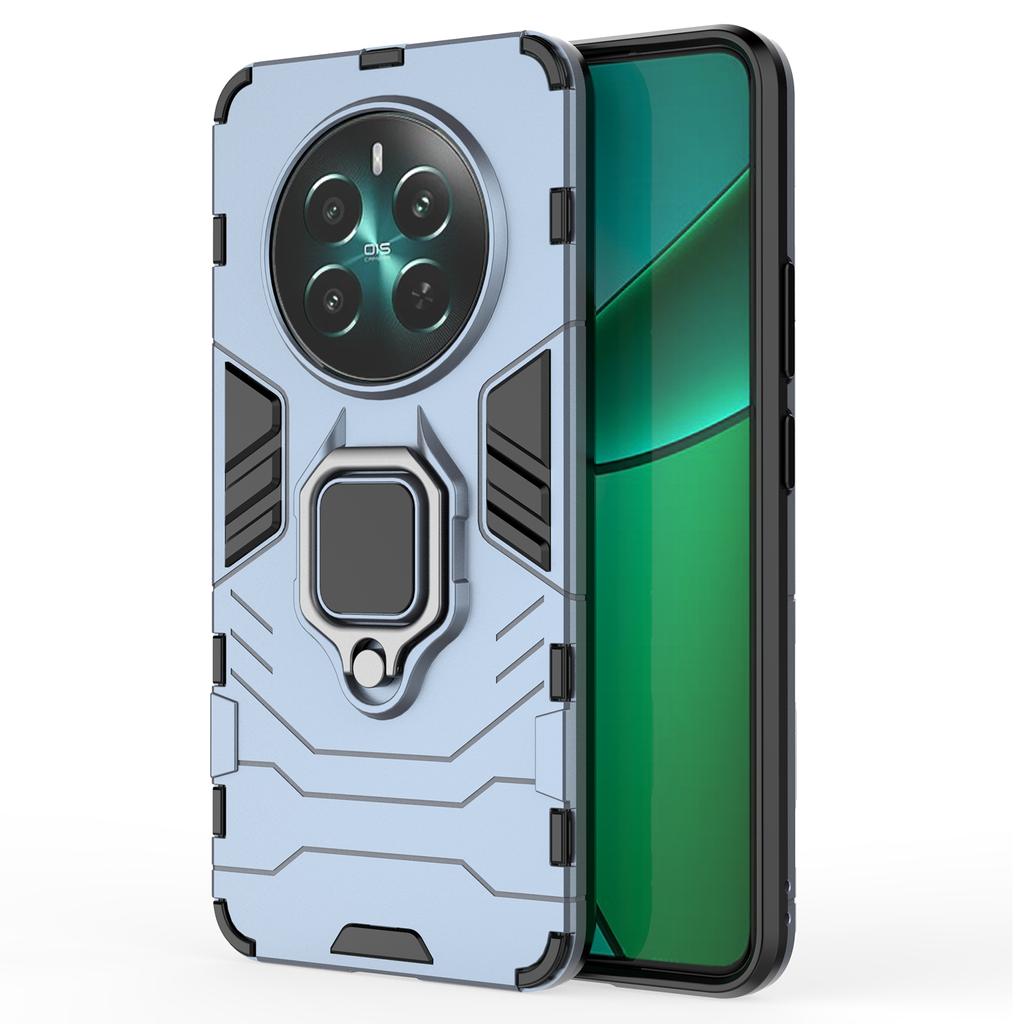 Pro Realme 12 4G/12+ 5G Pouzdro Prsten Stojánek PC+TPU Proti Poškrábání Kryt na Telefon