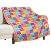 Snakes and Ladders Throw Blanket Funny Gift Thermal Fashion Sofas For Decorative Sofa Blankets