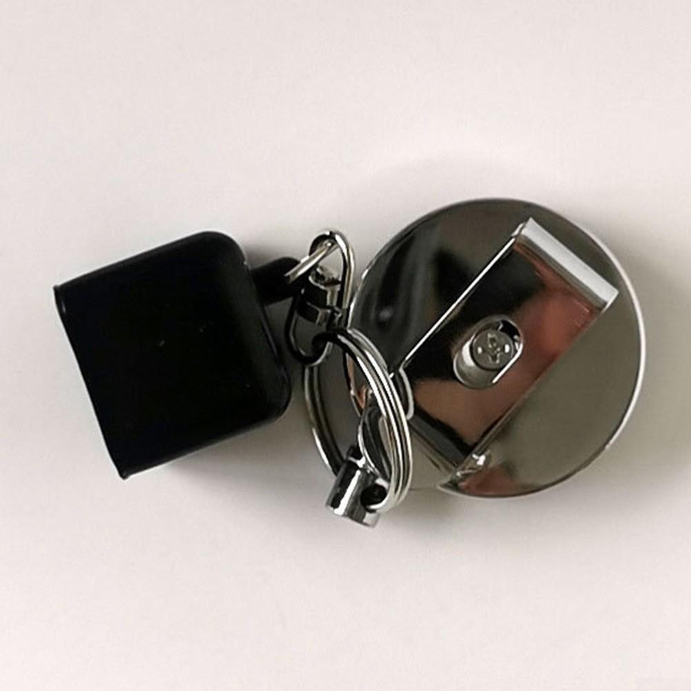 25*25*23mm Cue Chalk Holder 32g Black Retractable Rope