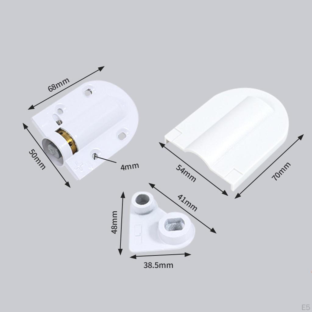 2 Pieces Dressing Table Hinges Concealed Heavy Duty Wear Resistant Wooden Box Trunk Hydraulic