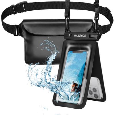 Handodo Wasserdichte Smartphone-Hülle Wasserdichte Hüfttasche IPX8 Tragbar Trocken für Unterwasser Heiß und Kompatibel mit und Kompatibel mit iPhone Pro iPhone