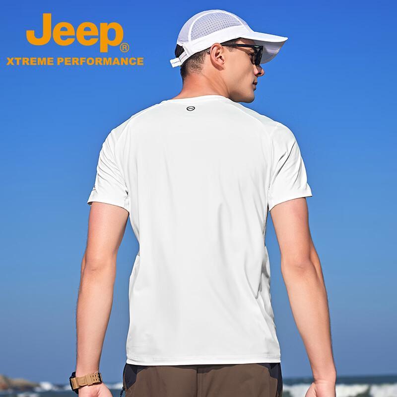 

JEEP Men s Cooling Sun Protection Quick-Dry T-Shirt L