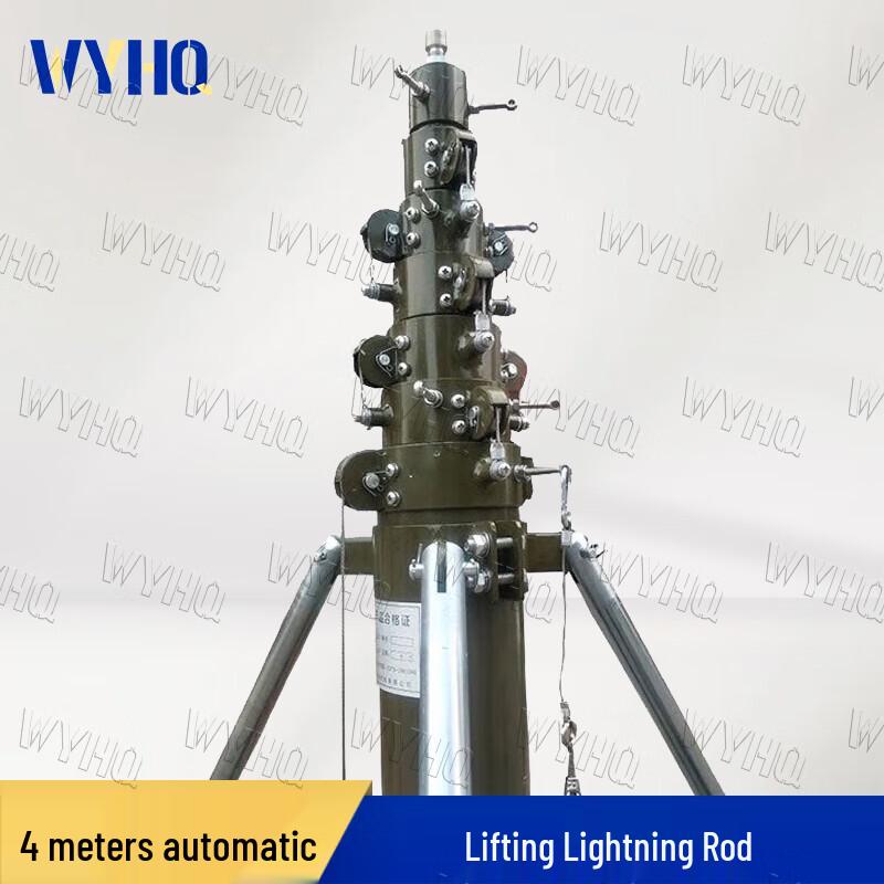 WYHQ Quick-Install Retractable Lightning Rod