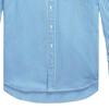 Polo Ralph Lauren FW24 Striped Single-Breasted Loose Long Sleeve Shirt Men shirts Blue MNPOWOV16823656-400