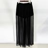Available: Spring 2026 Fashion Mesh & Beaded Suit Jacket with Chiffon Trousers.