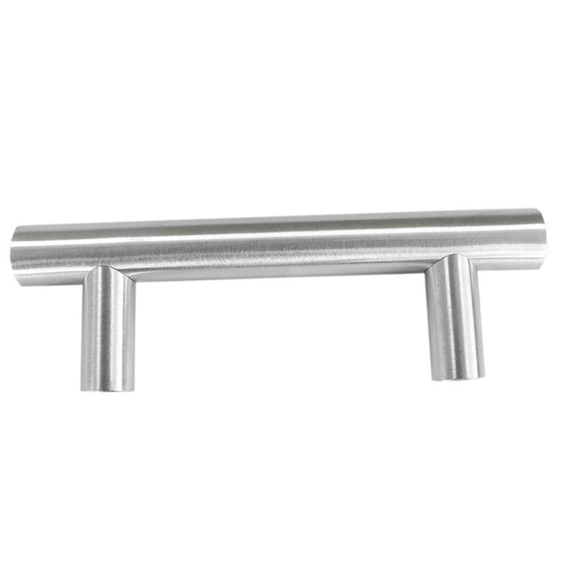 New Stainless Steel Kitchen Door Cabinet T Bar Handle Pull Knob