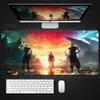 Final Fantasy Gamer Large Mousepad Gaming Accessories Gamer Pc Mouse Mat Rubber Deskmat Keyboard Extended Mat Rug Anime Mausepad