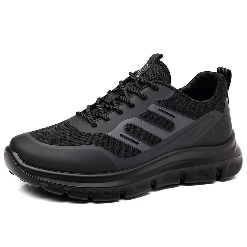 Normal Leather Rubber Sole Shoes Loafers Men Hiking Tennis For Men Walking And Hiking Shoes Sneakers Sport Shoses Shoess