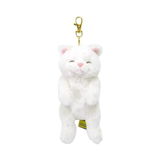 Sunlemon Knee Cat Rest Key Chain Persian WH 81024cm Bag Charm Keychain Animal Cute Cat P-1963