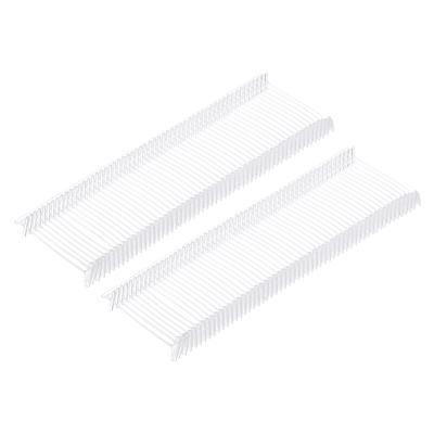 2500 Pack Clear Standard Tagging Fasteners,Plastic Regular,Standard Label Gun Price Tagging Barbs for Garment Price Tag Label