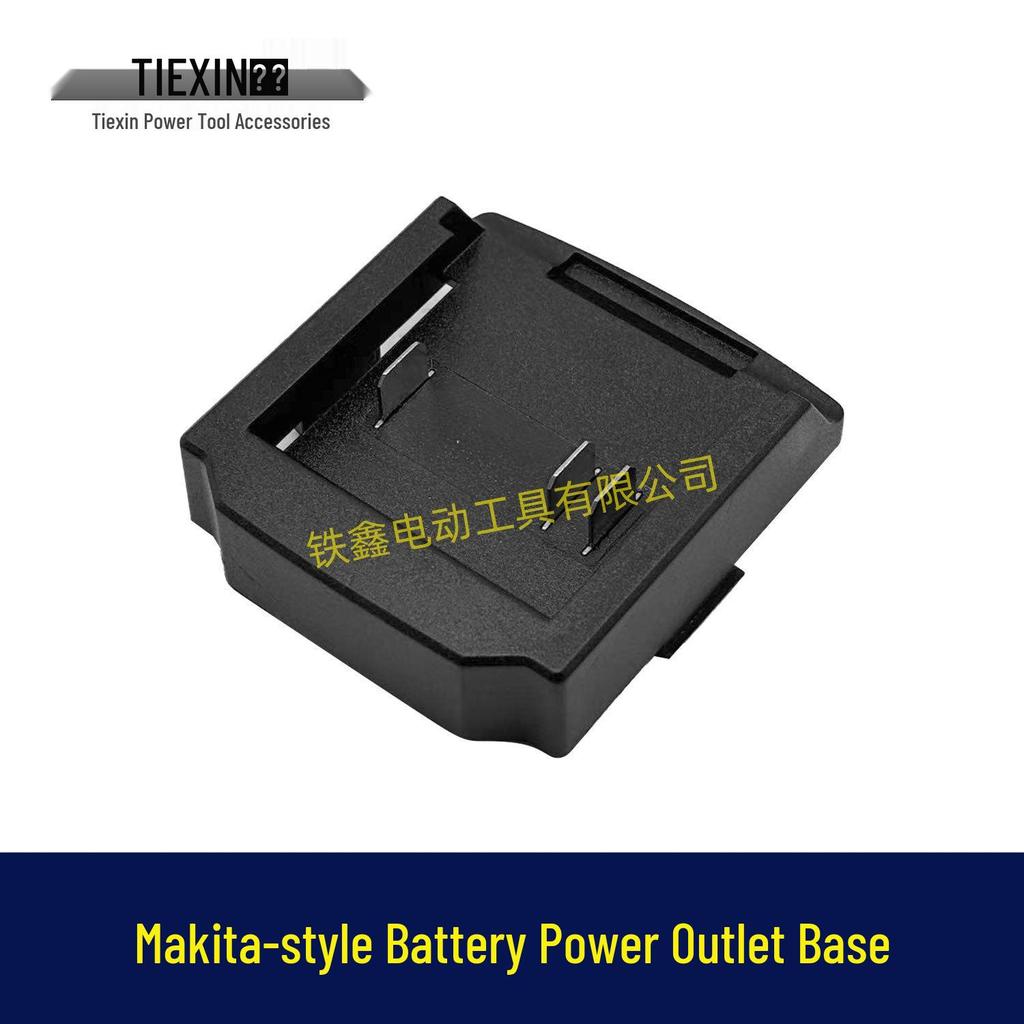Mubudian Three-Pin Battery Adapter for Maketa Lithium Battery Modification 02861