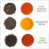 Octavius Indian Tea Collection Wooden Caddy - 600 Gm (200Gm Each) | Tea Gift Sets | Assortment of 3 Black Loose Leaf Teas | Perfect for Tea Lovers