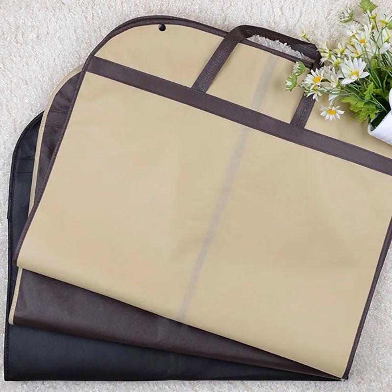 Suit Dust Cover Portable Travel Business Folding Hanging Garment Bag for Home Household Clothes Protector Case LT001