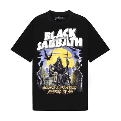 Camiseta Unisex de Manga Corta de la Banda Black Sabbath Nueva Talla S-5XL Camiseta Unisex