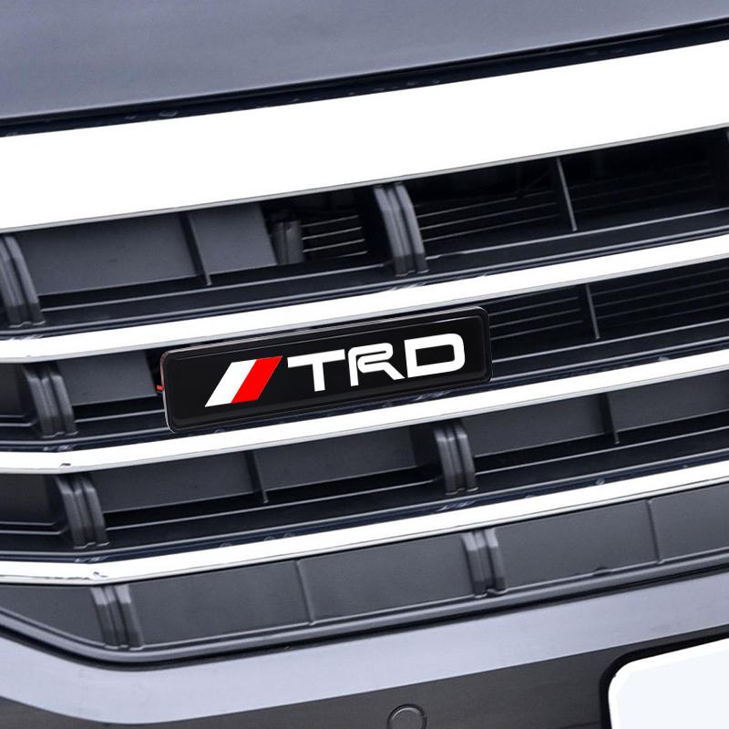1pcs LED Car Door Welcome Light Car Logo Projector Car Badge for Toyota TRD Camry Highlander Land Cruiser Prado Avalon Reiz Rav4