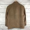 USED/Made In Japan ARAMIS AOUDIMA Angora Blend No Collar Jacket S Men Brown Tailored Blouson
