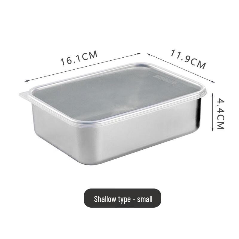 Jun Kai Wei Stainless Steel Food Storage Container with Visible Lid