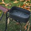 800ml Bento Box Anodizing Folding Handle Large Capacity Heat Resistant Aluminum Camping Bento Container Steaming Rack Outdoor Supply
