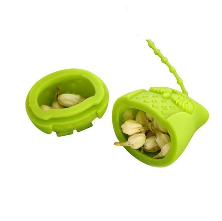 Teebeutel Siebe Silikon Teelöffel Filter Infuser Silica Gel Filtration Silikon