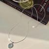 VENTFILLE Colier cu Mărgele Geometrie din Argint Sterling 925 pentru Femei Fată Design Coreean Colier Versatil Bijuterii Dropship Vânzare cu Ridicata
