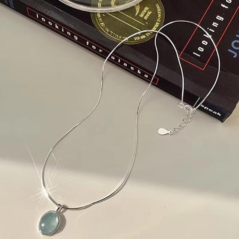 VENTFILLE Colier cu Mărgele Geometrie din Argint Sterling 925 pentru Femei Fată Design Coreean Colier Versatil Bijuterii Dropship Vânzare cu Ridicata