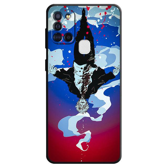 Husa de telefon Jujutsu Kaisen Anime pentru Samsung Galaxy A20e A02s A50 A03 Core A04 A10 A40 A02 A01 A10s A03s A04s A70 Husa