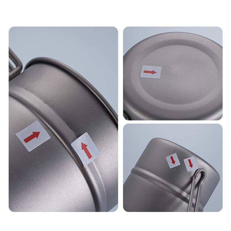 JunKaiWei Pure Titanium Camping Mug