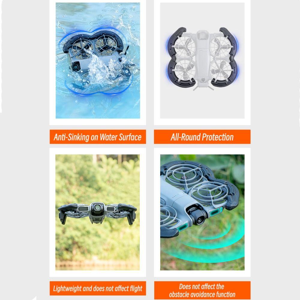 Buoyancy Design Floating Propeller Guard Protective Floating Guard for DJI Neo 2 Drone Accessories