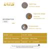 Trendy Gold Color Heart Lock Long Pearl Dangle Earrings for Women Korea Asymmetrical Love Heart Drop Earing Fashion Jewelry