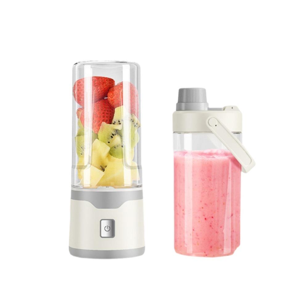 Multifunktionale Wiederaufladbare Elektrische USB Saftpresse Tasse Handheld Doppelbecher Mixbecher 500 ML Smoothie Mixer Tasse Outdoor
