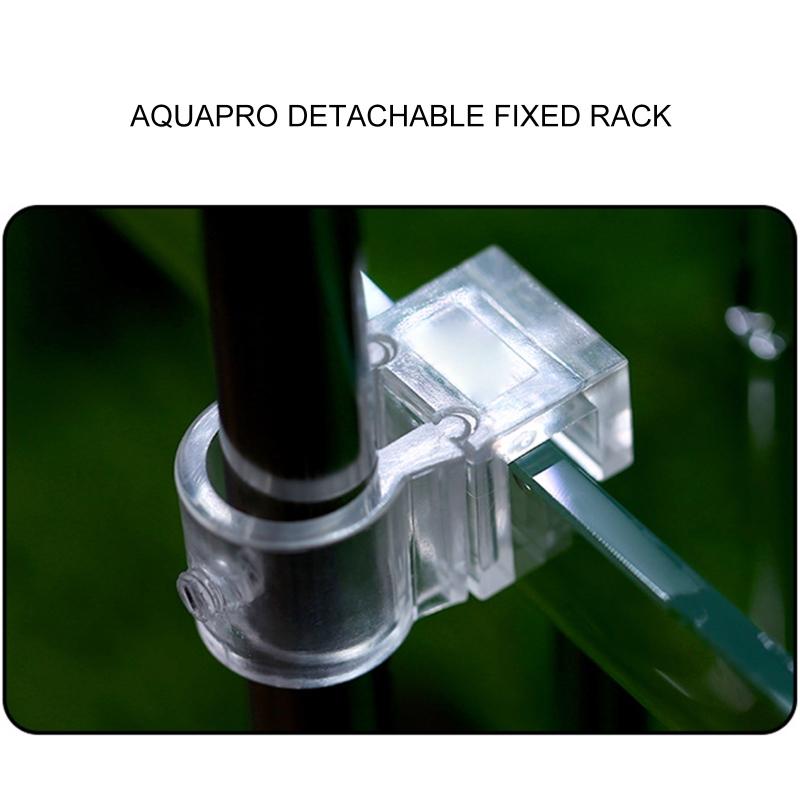 Elegante Fisch für Becken Schlauchfixierklammer für Aquarien Einlass-/Auslassrohr Futterhalter