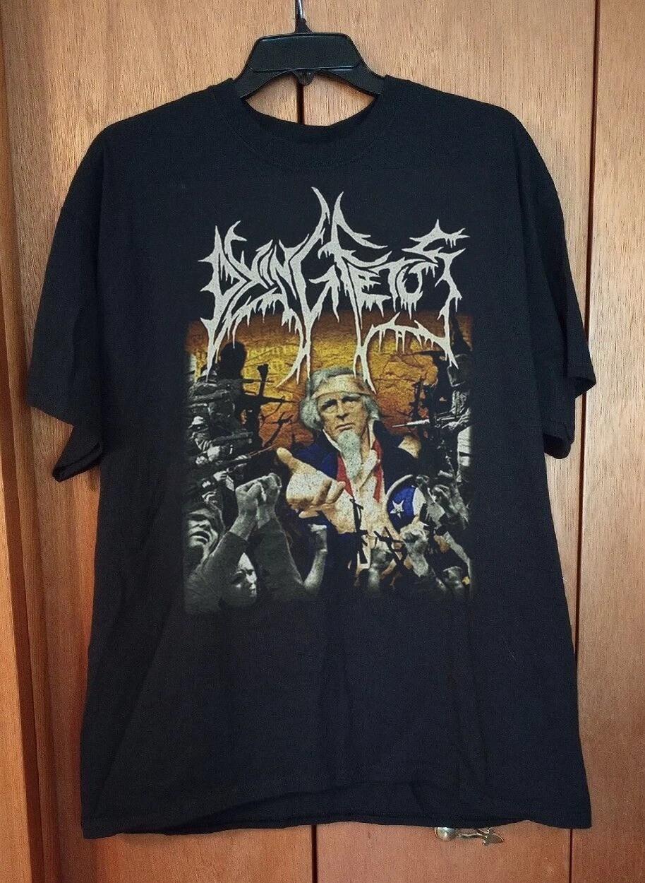 Dying Fetus Destroy The Opposition Album For Men Women T-shirt All Size MI482 S разноцветный
