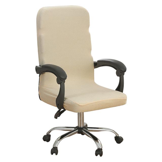 Elastic Office Lift Computer Chair Cover Modern Anti -Dirty Rotating Chair Seat Case Home Chair Covers Removable Slipcovers