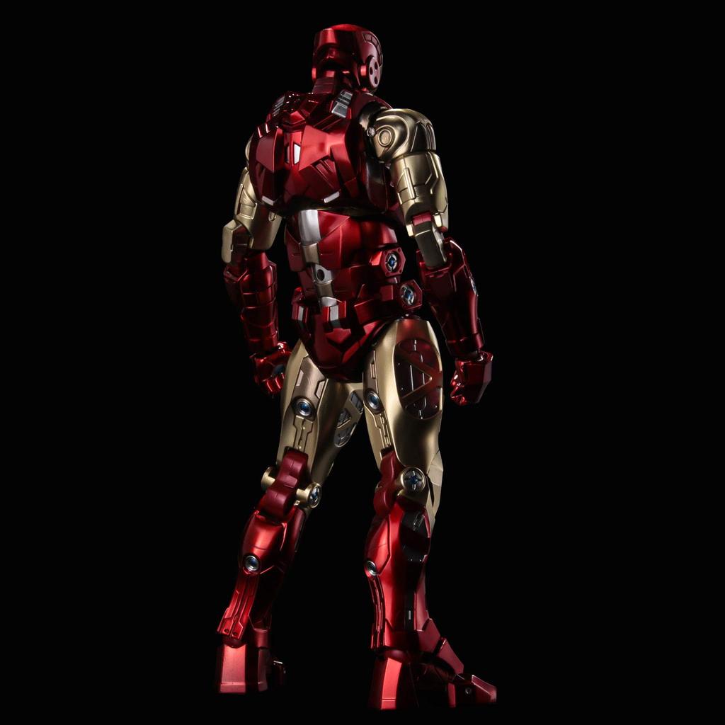 Sentinel Fighting Armor Iron Man ABS Painted Complete Action Figure Non-Scale & Die-Cast