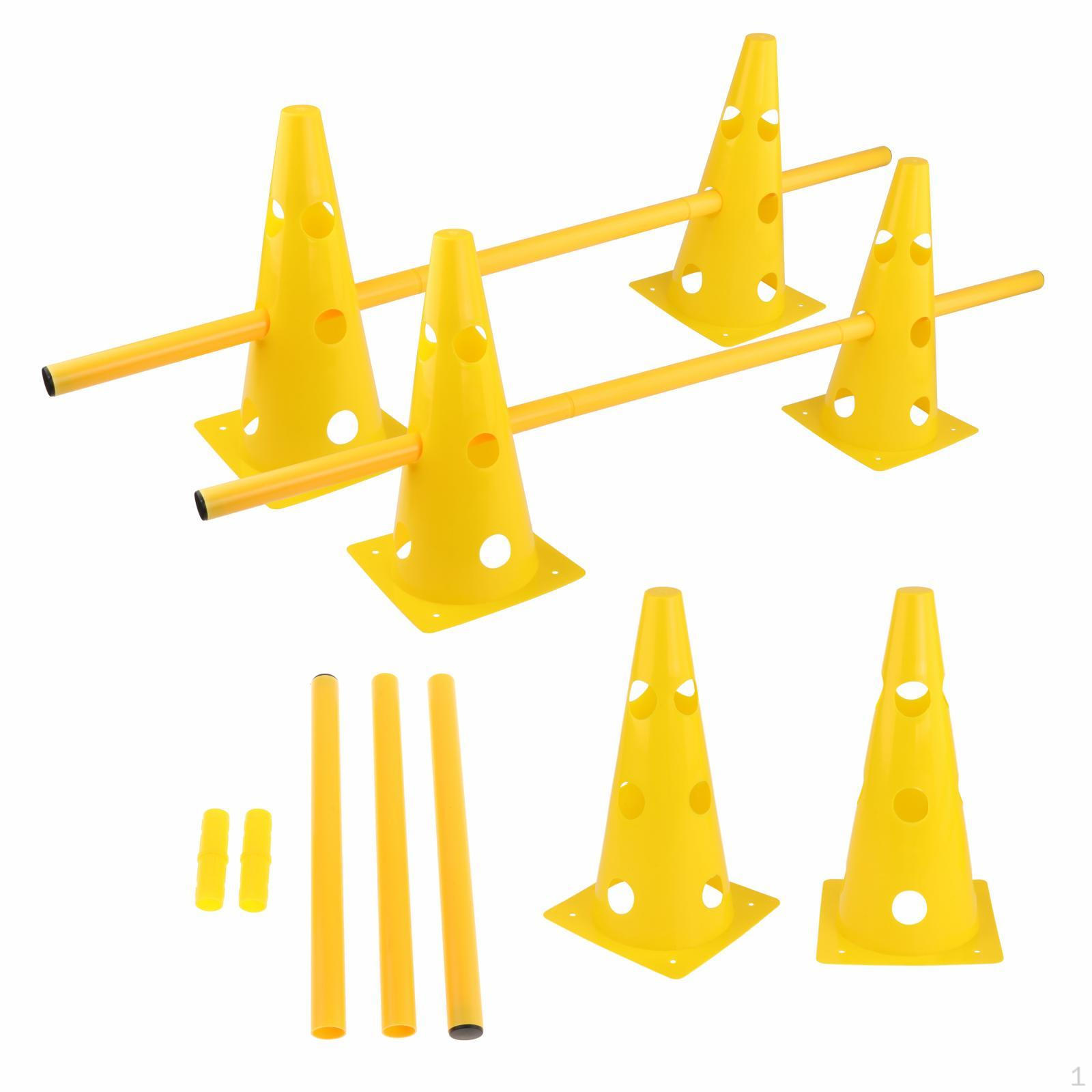 

Набор конусов для аджилити, футбольная стойка для тренировок на открытом воздухе 23CM