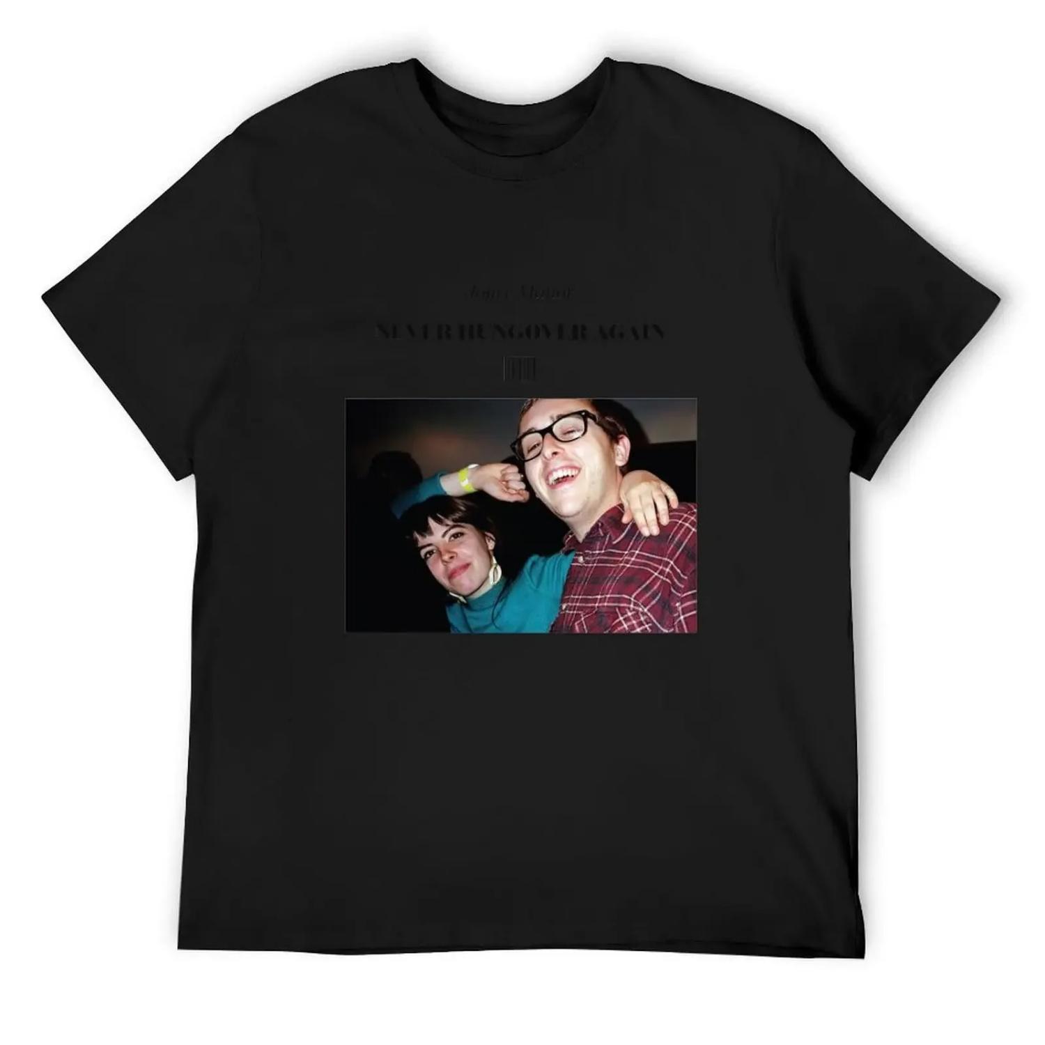 Joyce Manor - Never Hungover Again album art T-Shirt tshirts personalised oversized workout shirts for men S