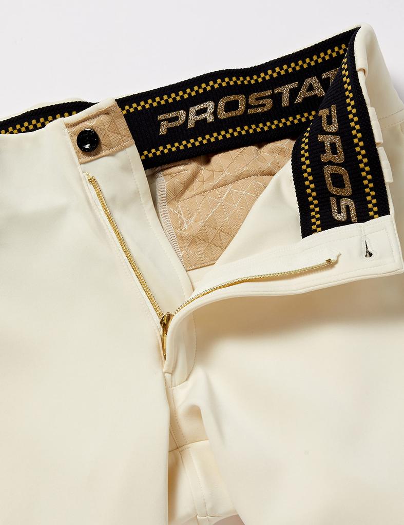 ZETT Baseball Pro Status Uniform Short Fit Pants BU518CP Ivory (3100) Small