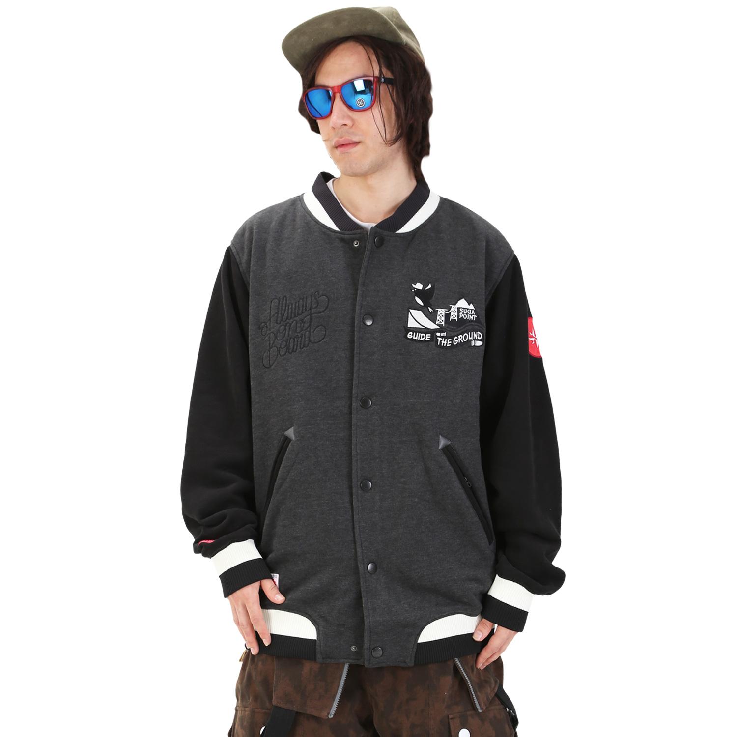 Sugapoint Men`S Snowboard/Casual Quilted-Lined Stadium Padded