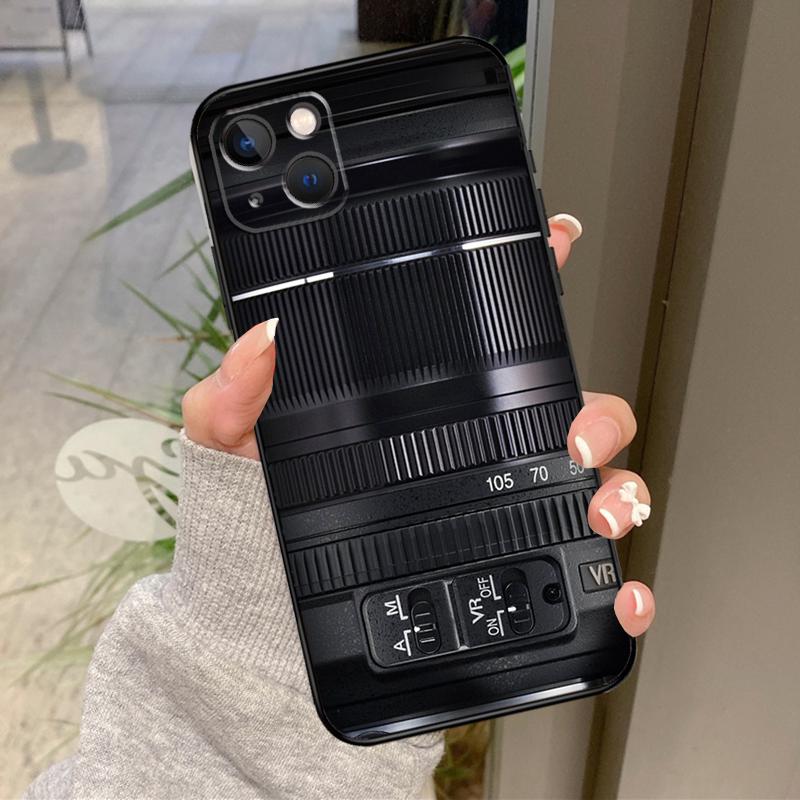 Retro Nostalgia Camera Case For iPhone 17 Air 16 15 14 13 11 12 Pro Max Plus 12 13 Mini 16e 17 Pro Max Back Cover