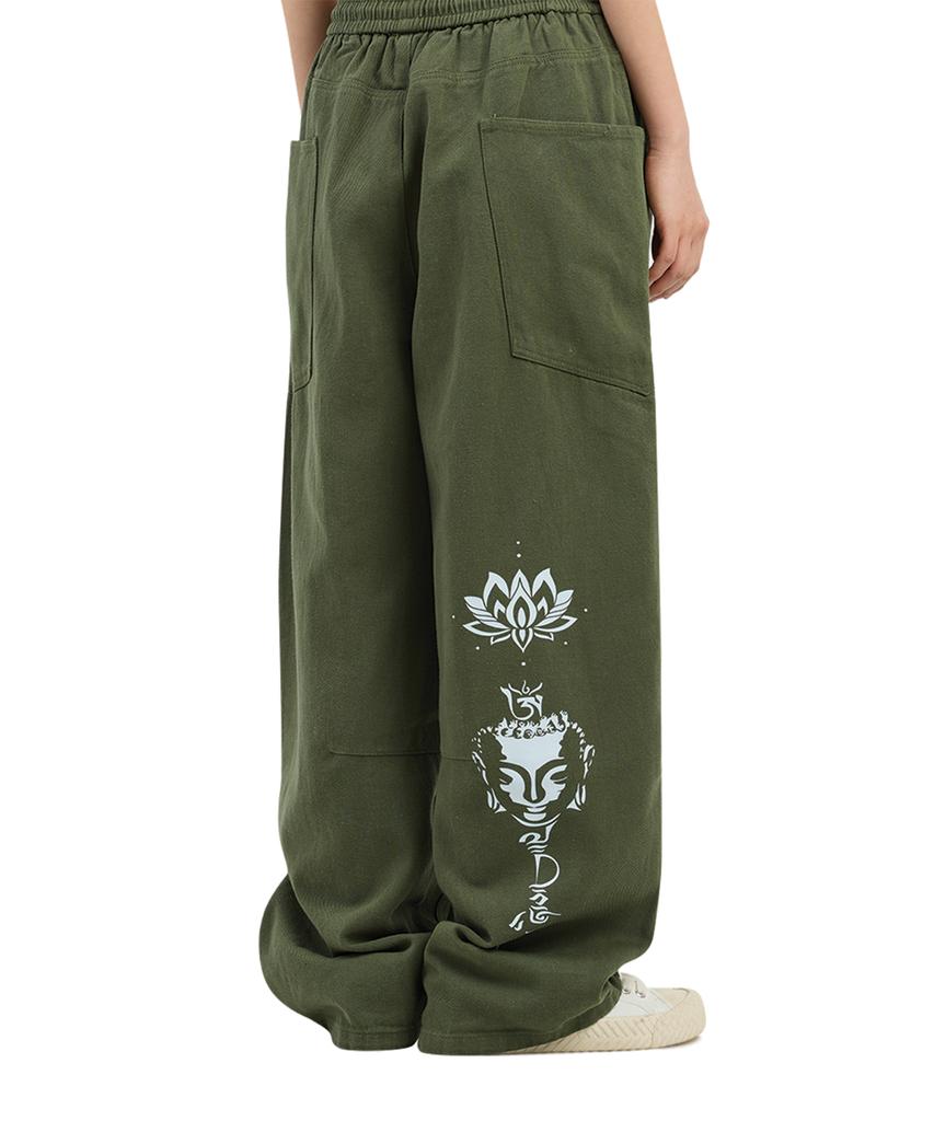 Bavantu Om Lotus Oversized Pants (2 Colors)