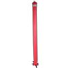 180x15cm Scuba Diving Surface Marker Buoy High Visibility Inflatable Surface Marker Signal TubeOrange Red