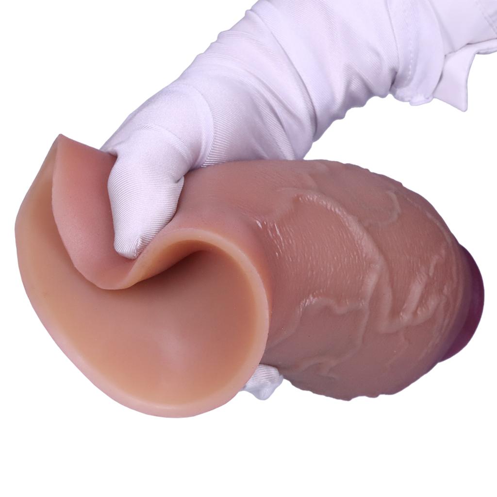 Large Silicone Soft Dildo Fisting Butt Plug Masturbator Anal Dilator Adult Sex Toy Big Dick Strap on Penis BDSM