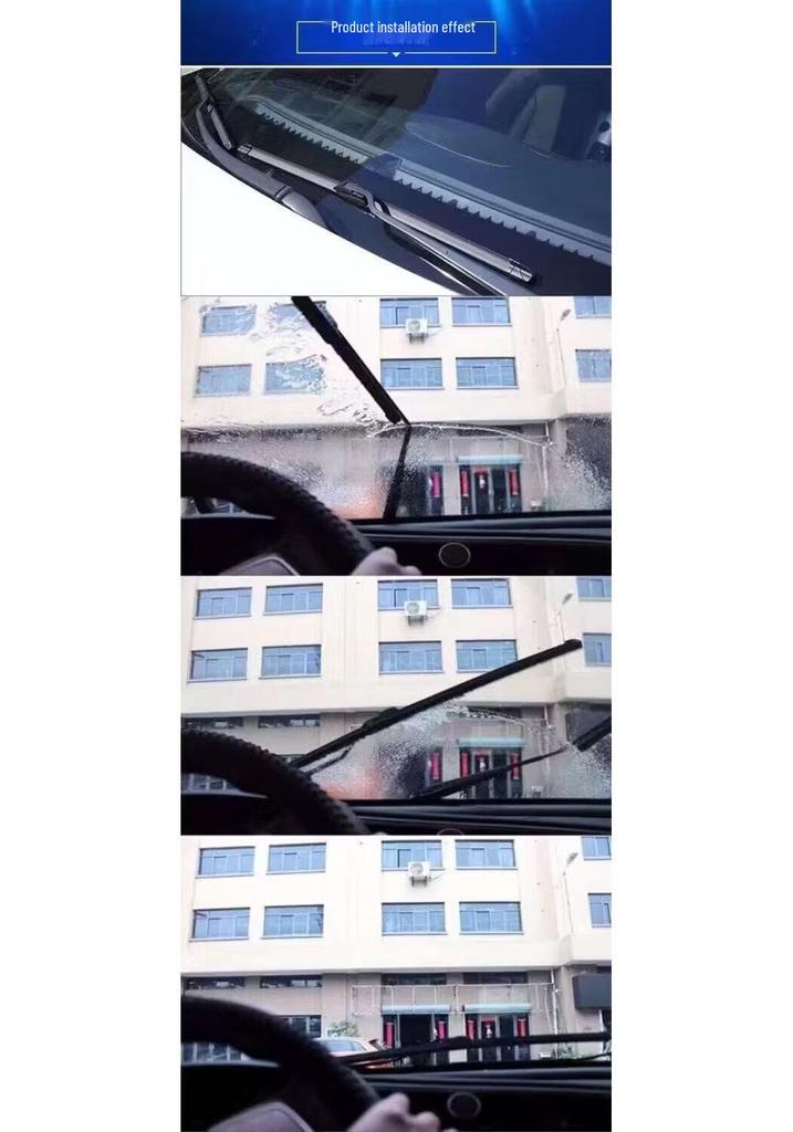 BYD Frameless Wiper Blade for Qin, Dolphin, Seagull, Song, L, Yuan PRO, Destroyer 05, Tang, F3, L3 - Rubber Strip