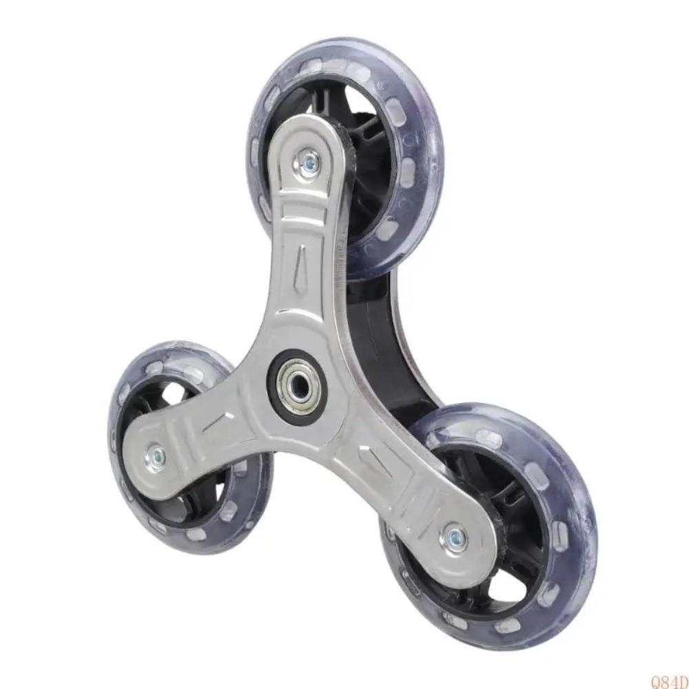 Multi-Purpose Plastic Wheels Plastic Furniture Casters Stable Stair Climbing Wheels  Foldable Cart